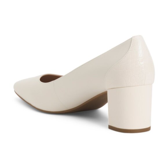 COLE HAAN Leather Carlotta Pumps - Picture 2 of 4